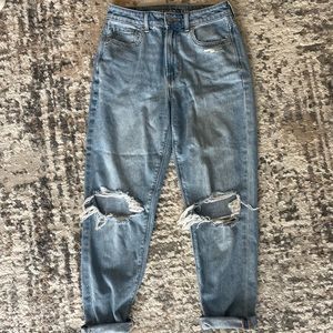 American Eagle Mom Ripped Jeans